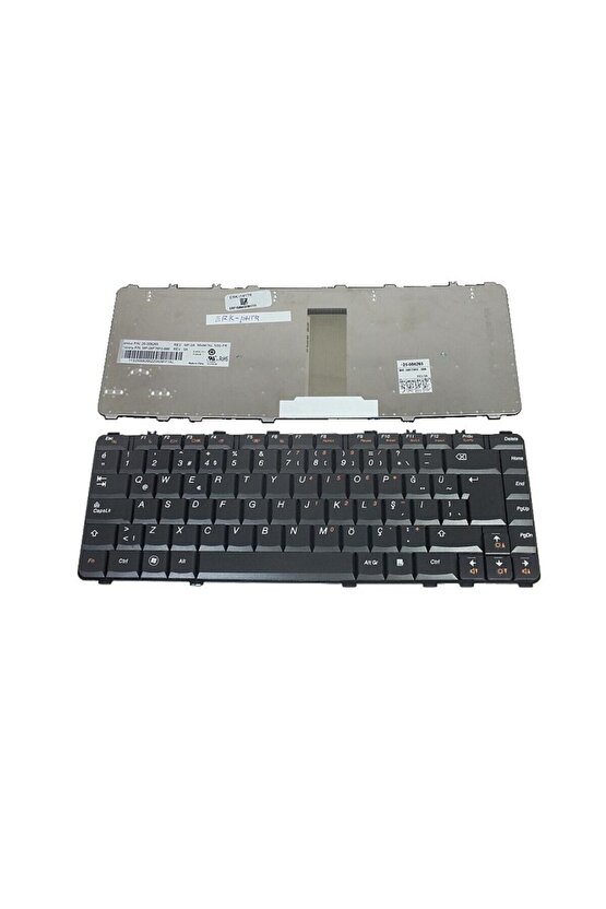 Lenovo ideaPad Y560D Y560G Y560p Notebook Klavyesi - Siyah - TR