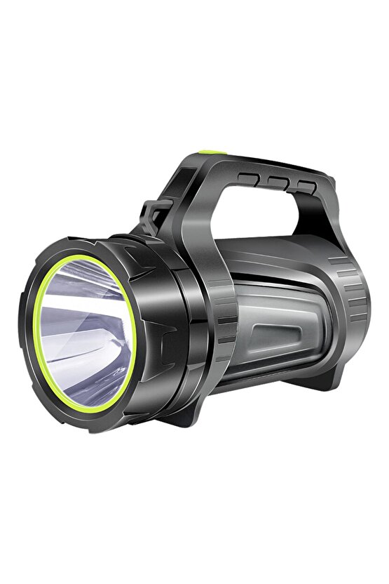 Shp880 Shopzum Js-881d Şarjli Ledli Uzun Menzilli Kamp Tipi Çok Fonksiyonlu Işildak Fener