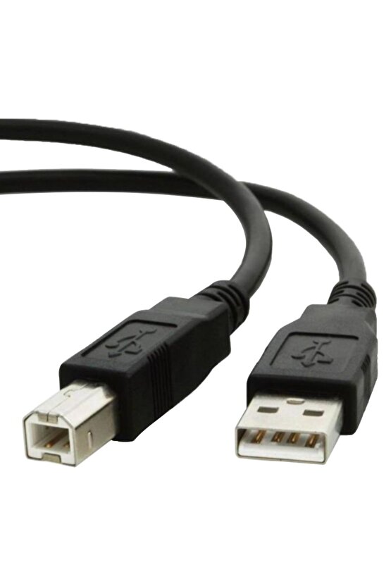 1.5 Metre USB 2.0 Yazıcı Kablosu – Siyah, Hızlı Veri Aktarım