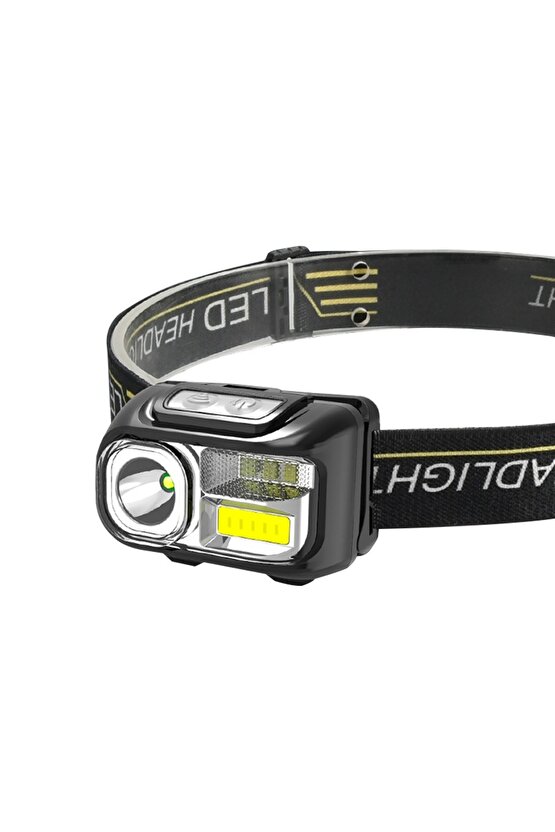 Profesyonel LED’li Şarjlı Kafa Lambası – Güçlü Aydınlatma, Hafif Tasarım