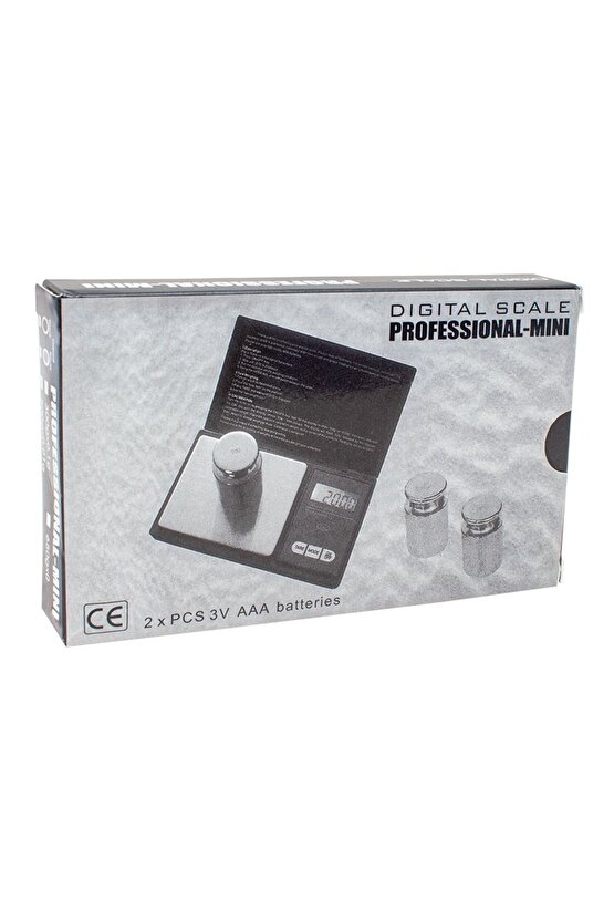 300g x 0.01g Dijital Hassas Cep Terazisi – Taşınabilir Mini Ölçüm Cihazı