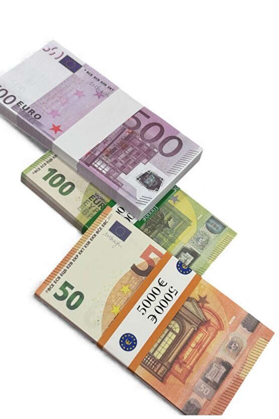 3’lü Şaka ve Düğün Atma Parası Seti – 500 €, 100 € ve 50 € Oyun Parası, Film, Fotoğraf, Parti, Kına