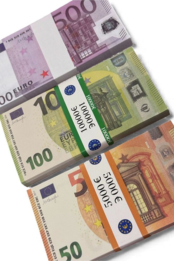 3’lü Şaka ve Düğün Atma Parası Seti – 500 €, 100 € ve 50 € Oyun Parası, Film, Fotoğraf, Parti, Kına