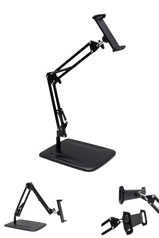 Akrobatik 360° Döner Masaüstü Tablet & Telefon Tutucu