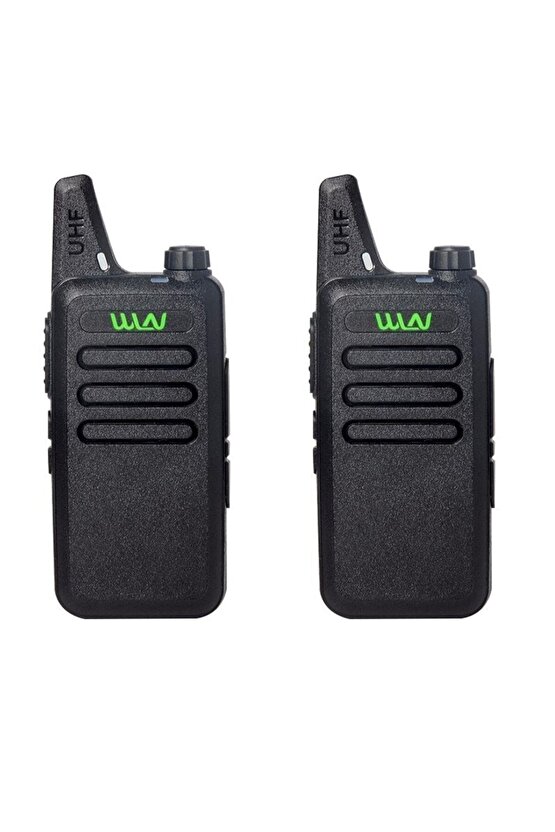 16 Kanal 2 Adet WLN Telsiz 15 Km Etkili Ikili El Telsizi