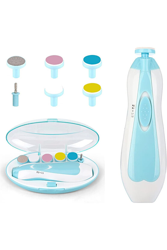 ELEKTRİKLİ LED IŞIKLI BEBEK TIRNAK TÖRPÜSÜ