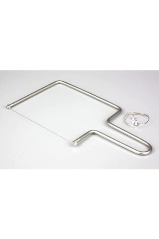 Pratik Paslanmaz Peynir Dilimleyici +2 Tel Kesici Büyük Boy