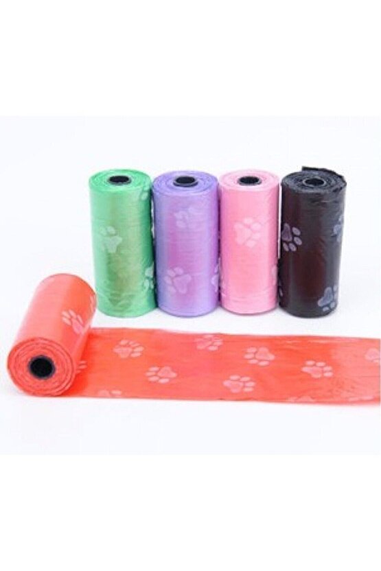 4 Rulo Hayvan Dışkı Poşeti