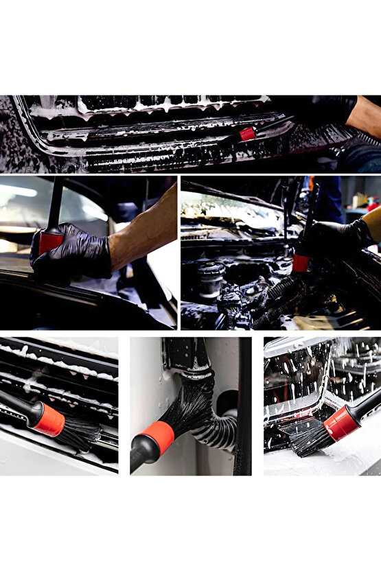 2 Yıl Araba İç Dış Temizleme Fırçası,Oto Detay Ürünleri,Araç İçi Toz Alma Fırçası, Oto Süpürgesi