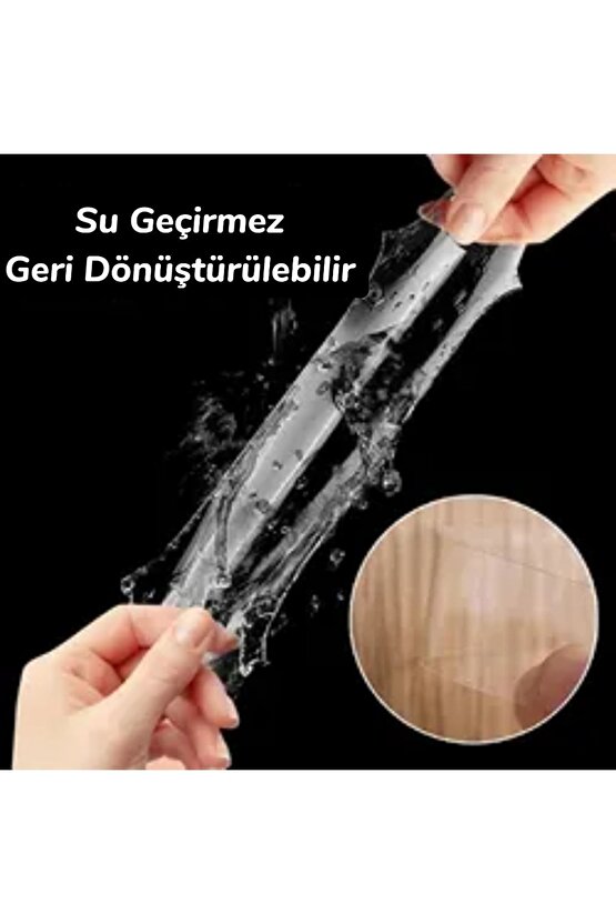 60 Parça Çok Amaçlı Çift Taraflı Bant Nano Bant Duvar Bandı Şeffaf Yapışkan Çift Taraflı Sabitleme