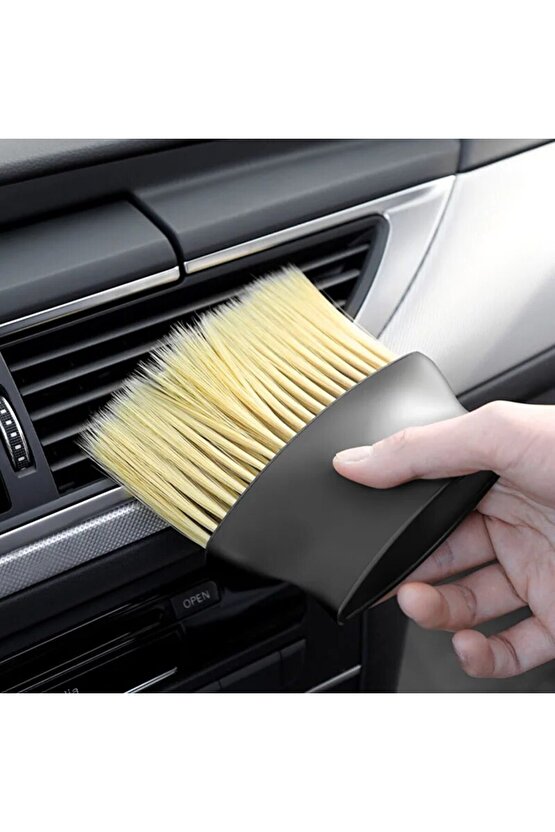 Araç Detaylı Temizlik Fırçası Yumuşak Kıllı