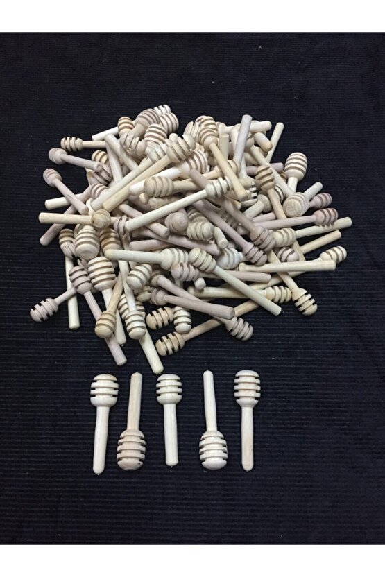 Ahşap&tahta 50’li Magnet Için Mini Bal Kaşığı 6,5 Cm