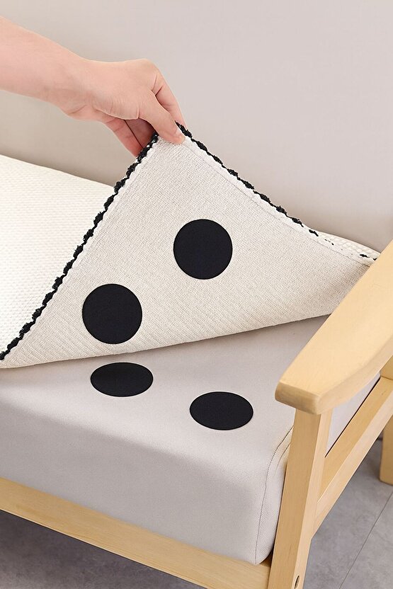 Çarşaf Örtü Kaydırmaz Cırt Bant (10 Adet Set)