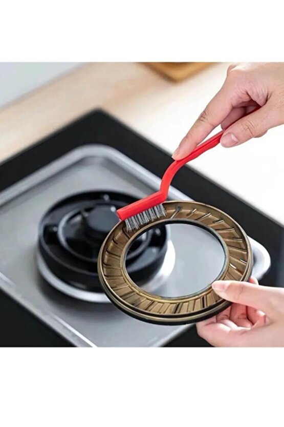 3’lü Tel ve Pas Sökme Fırça Seti – Metal, Naylon ve Pirinç Kıllı Temizlik Fırçası