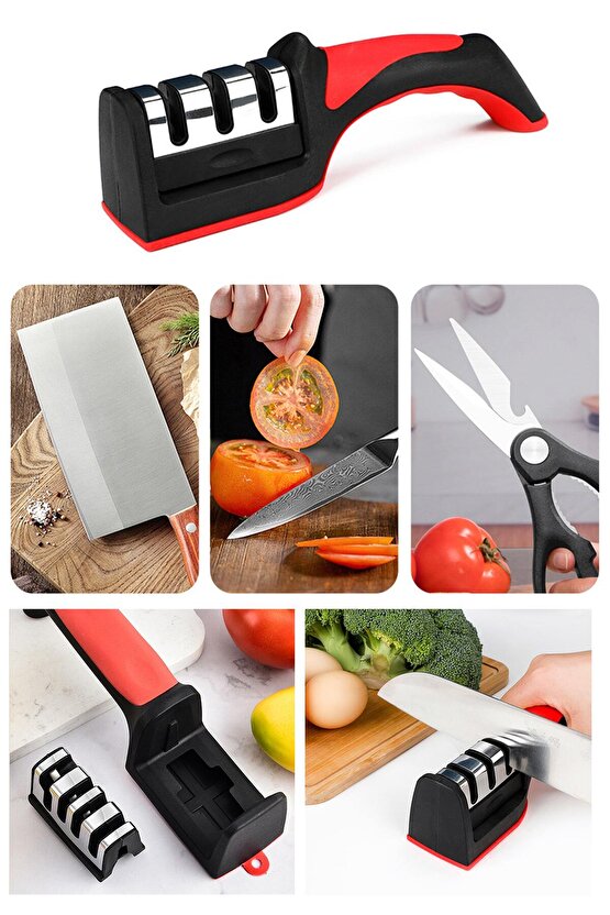 Aveo 1 Adet 3 KADEMELİ ELMAS BIÇAK BİLEYİCİ