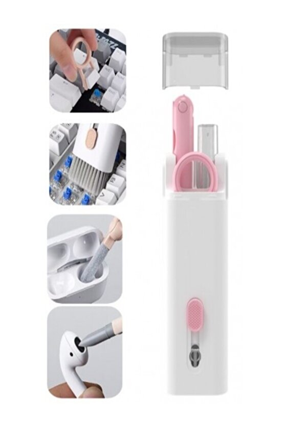 Çok Fonksiyonlu 7 Parça Airpods Klavye Ekran Kulaklık Temizleme Kiti