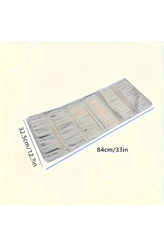 1 Adet Yağ Sıçratmaz FOLYO Ocak Arkası Koruyucu Panel 32,5×84cm Alüminyum Leke Önleyici
