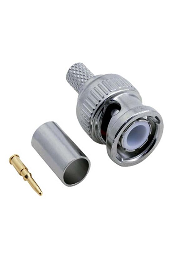 Erkek Sıkmalı RG 59 BNC Konnektör
