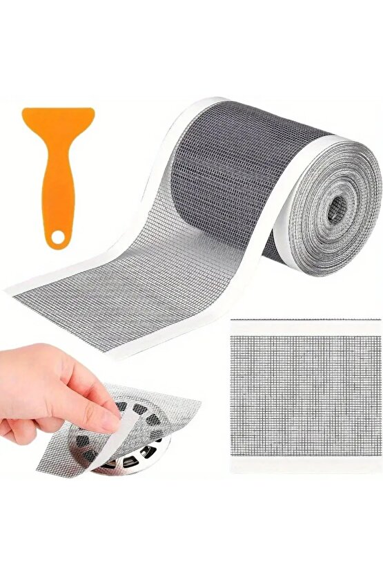 Aveo 1 Adet Çok Amaçlı Gider Süzgec Filtresi, Saç Yakalayıcı Süzgeç, Sineklik Yaması Tamir Kiti