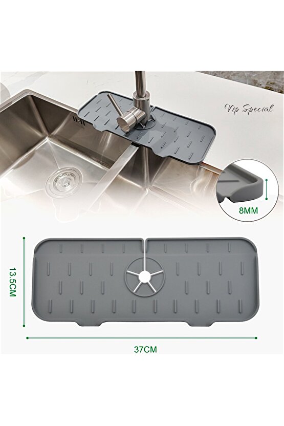 Pratik Silikon Musluk Matı