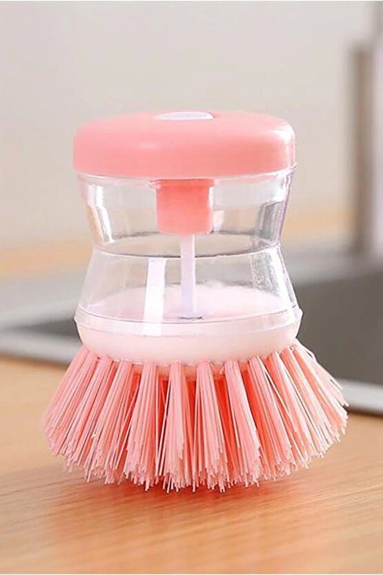 Deterjan Hazneli Bulaşık Yıkama Fırçası – Bulaşık Süngeri Ve Fırçası