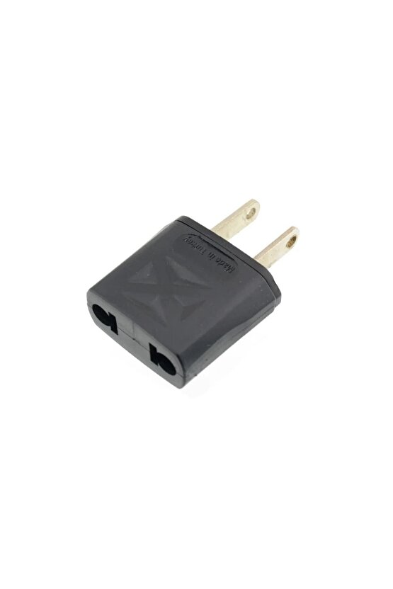 Türk Fişi - Amerikan Tip Fişe Çevirici Seyahat Adaptörü Amerika Fişi Priz Dönüştürücü Amerika Fişi