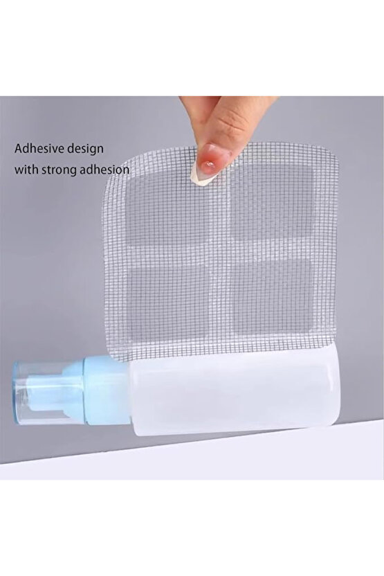 Lavabo Süzgeci Banyo Gider Kapatıcı Sineklik Tamir Kiti Pratik Banyo Saç Kılı Tutucu (10 Adet)