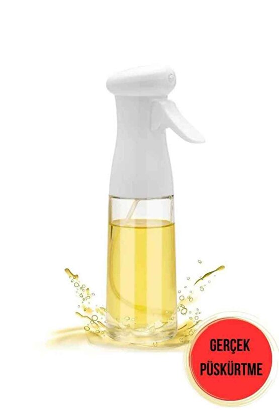 Sprey Cam Yağdanlık 200 Ml. 2 Adet Siyah Ve Beyaz Renkli