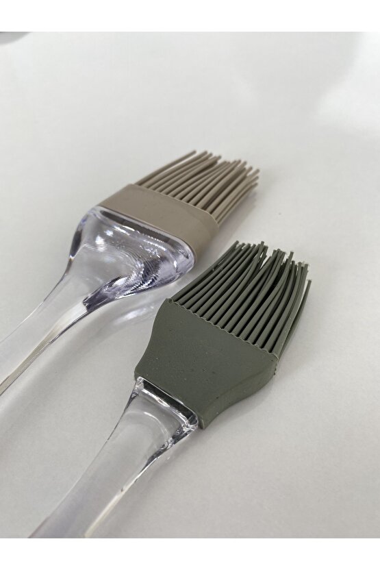 Silikon Pasta-yumurta Fırça Seti 2li