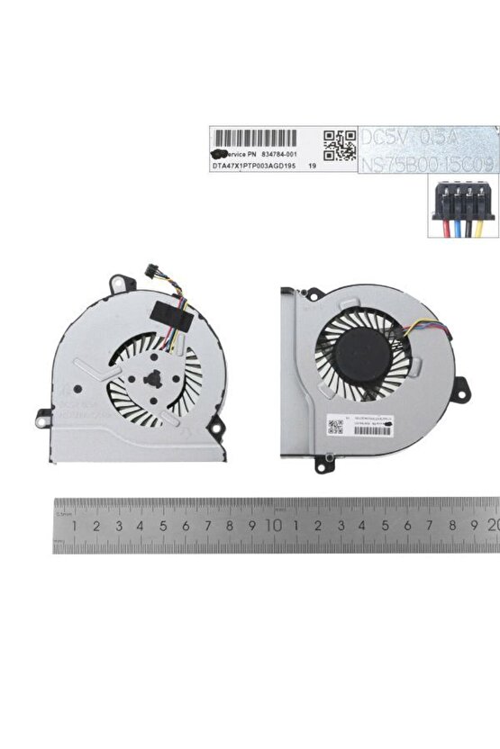 Hp Pavilion Gaming 15-ak000, 15-ak100 Serisi Notebook Fan