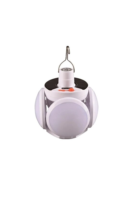 Güneş Enerjili Solar 5 Taraflı Katlanabilir Bahçe Aydınlatma Lamba Işık