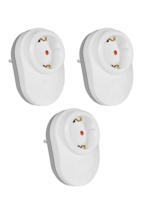 Nilson Tekli Priz - Beyaz