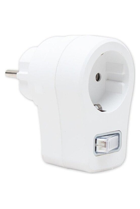 16816 Tekli Akım Korumalı Anahtarlı Priz