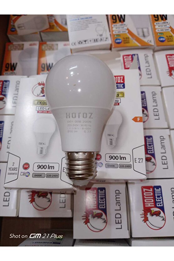 Led Ampul 9 Watt Beyaz 6400 Kelvin 3 Adet