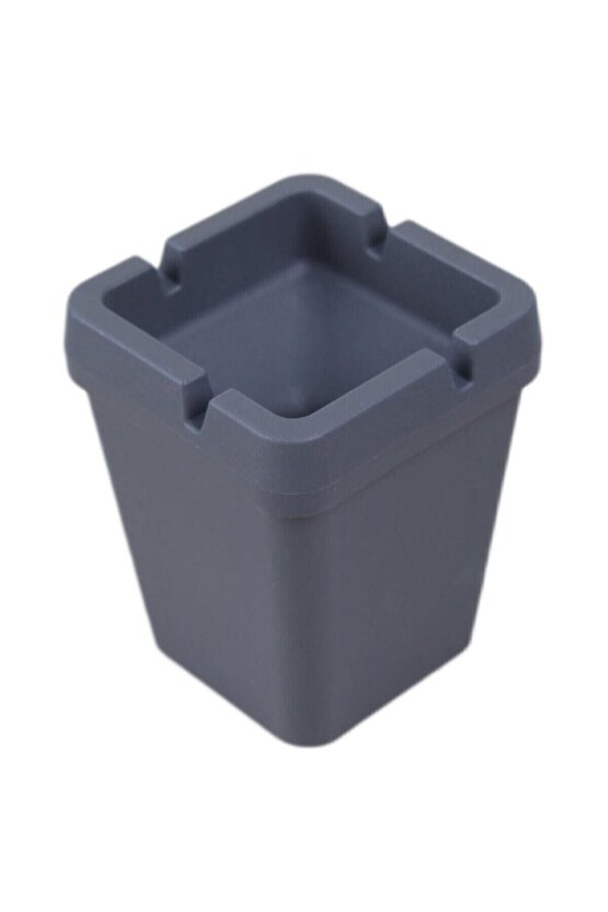 Renkli Plastik Koku Yapmayan Pratik Kulannım Kokusuz Kare Küllük