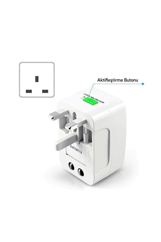 Universal Priz Çevirici Ingiliz-amerika-avustralya Fiş Adaptörü