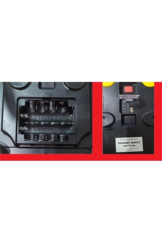 Reflektör Fener Şarjlı-pilli Reflektör