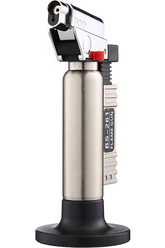 Axe Tools Metal Jet Pürmüz Çakmak Mavi Güçlü Alev