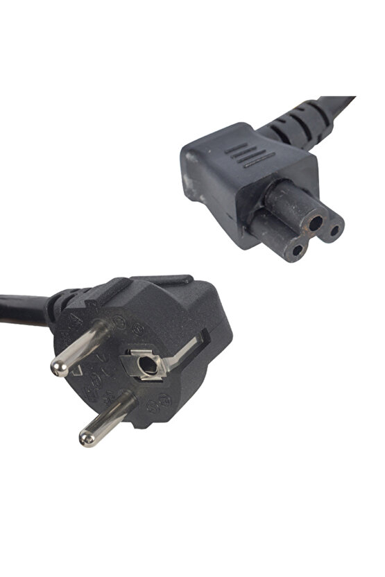 3x0.75mm L Tip 90 Derece 1.8 Metre Yonca Power Kablosu