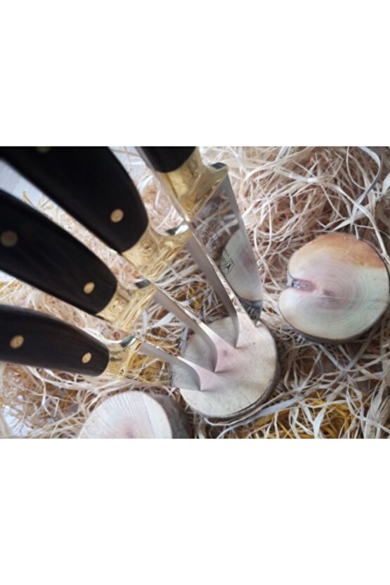 El Yapımı 4lü Bıçak Seti