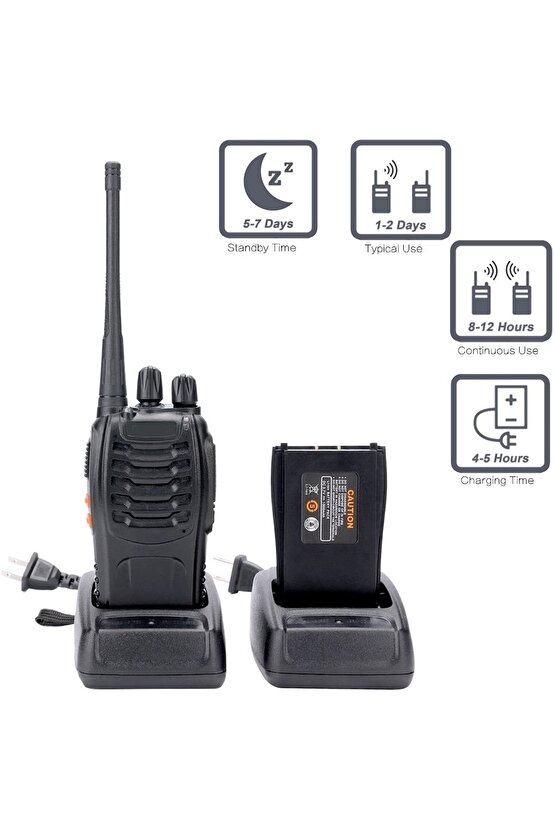 13 Tane Hemen Aç Kolayca Kullan Güvenlik Telsiz Seti Programlanmış El Telsizi