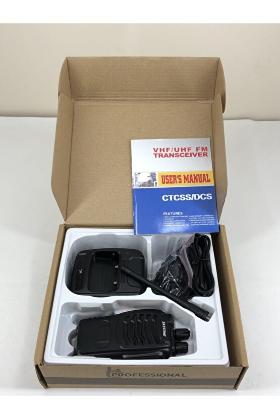 6 Adet Lisans Gerektirmeyen Tam Takım Zastone Pmr El Telsizi Restoran Çay Bahçeleri İçin