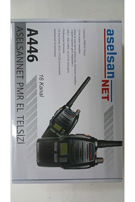 A446 El Telsizi (PMR) Pil Ve Şarj Dahil ( TEKLİ )