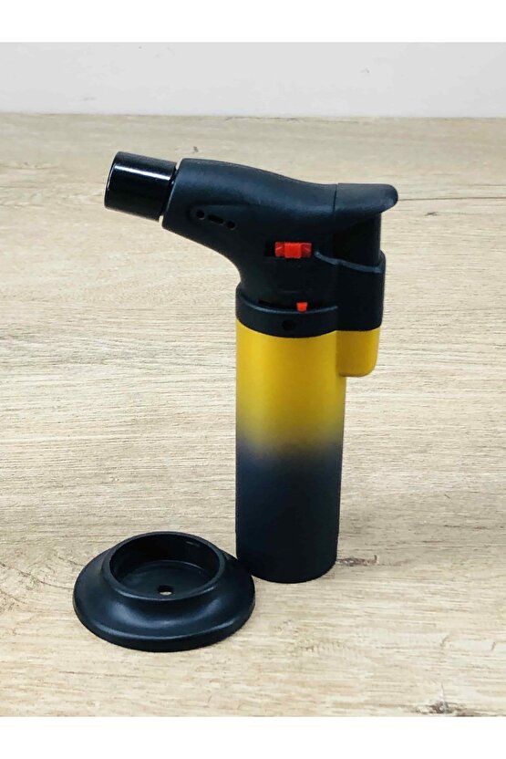 Masa Tipi Puro Pipo Çakmağı Pürmüz Alevlü Çakmak Manyetolu