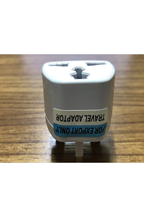 2 Adet Türk  Eu usa  Us Erkek Fişi, Ingilizmalta Fişine Dönüştürücü Aparat Plug Converter