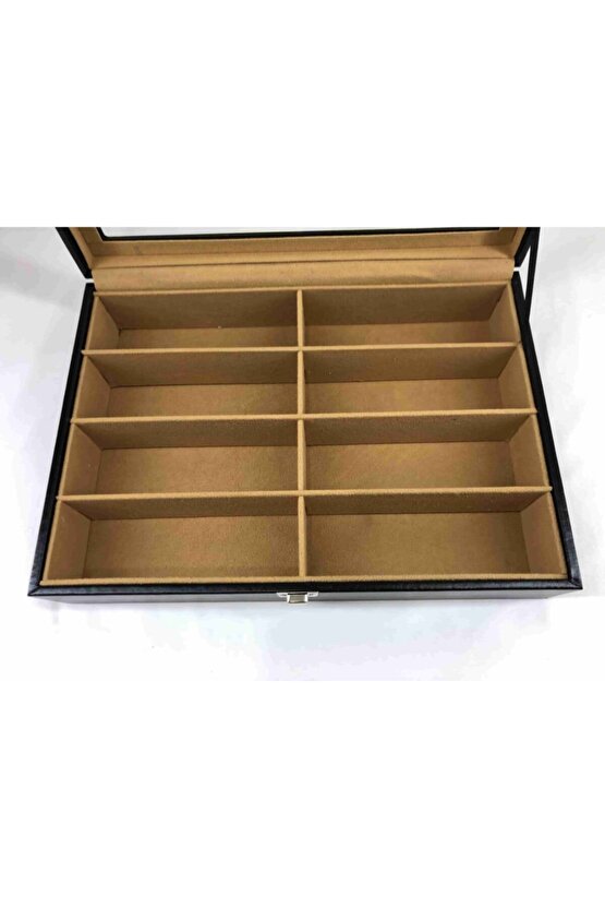 Yerli Üretim El Yapımı 8li Gözlük Kutusu