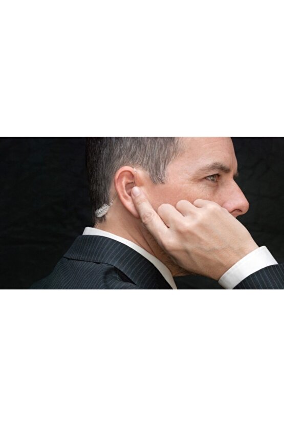 Boyundan Takılan Boğaz Mikrofonu Akustik Kulaklık Pmr Yamaç Paraşütü Telsizi Için