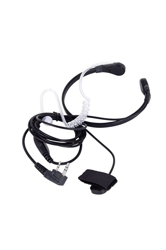 Boyundan Takılan Boğaz Mikrofonu Akustik Kulaklık Pmr Yamaç Paraşütü Telsizi Için