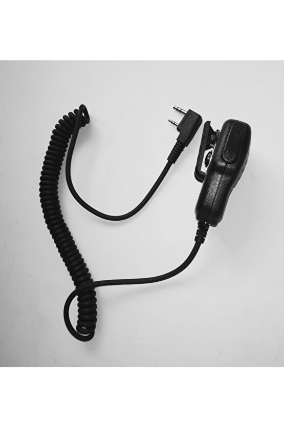 Su Geçirmez El Telsiz Plastik Mikrofon Tc-1000 Pmr Band Uhf El Telsizi Için Yaka Mikrofonu