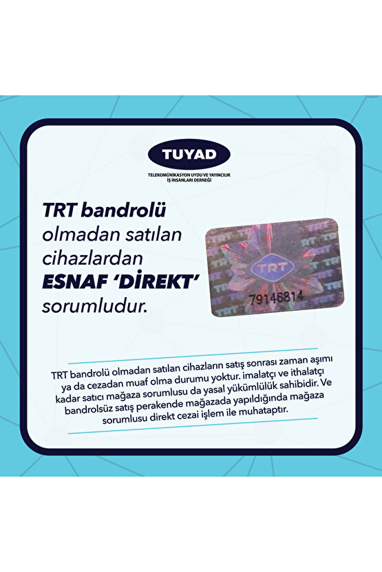 Uv-82 Dual Band El Telsizi TRT BANDROLLÜ